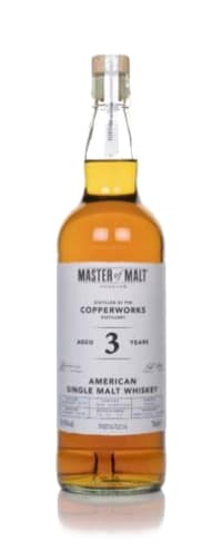copperworks 3 year old 2015 single cask (master of malt)