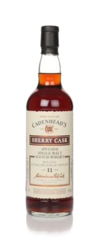 glentauchers-glenlivet 11 year old 2011 sherry cask - (wm cadenhead)