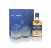 kilchoman machir bay gift pack with 2x glasses