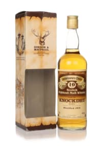 knockdhu 10 year old 1974 - connoisseurs choice (gordon & macphail)