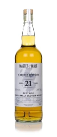 Secret Speyside Distillery 21 Year Old Single Cask (Master of Malt)