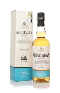 amahagan world malt edition no. 3 - mizunara wood finish