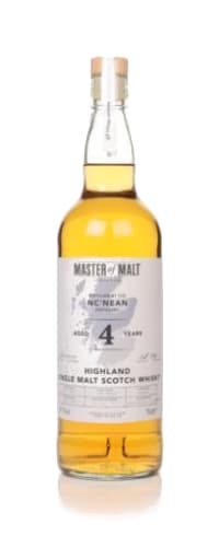 nc'nean 4 year old 2017 single cask (master of malt)