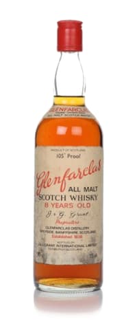 Glenfarclas 8 Year Old 105 Proof - 1980s