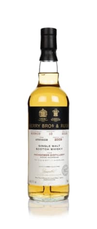 Inchgower 10 Year Old 2009 (cask 803609) - Berry Bros. & Rudd