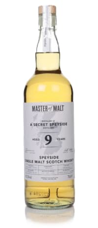 Secret Speyside 9 Year Old 2009 (Master of Malt)