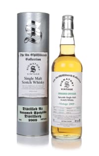 Unnamed Speyside 13 Year Old 2009 (Cask Dru17/a19544) - Un-chillfiltered Collection (Signatory)