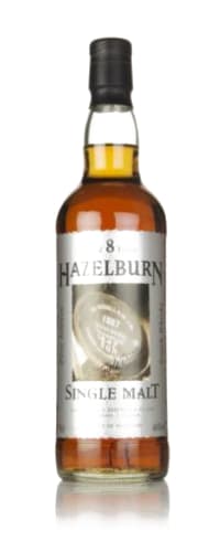 hazelburn 8 year old first edition - cask label