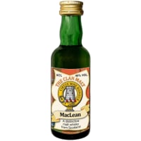 Maclean Clan Crest Miniature Whisky Collectable