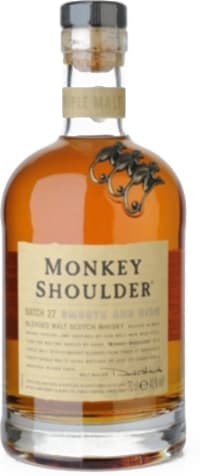 monkey shoulder blended malt scotch whisky