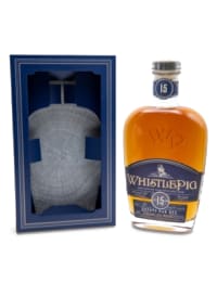 whistlepig 15 year old estate oak rye single barrel