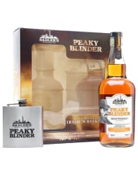 Peaky Blinder Irish Whiskey 50ml Gift Pack with Hip Flask