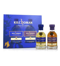 kilchoman sanaig & machir bay 2x20cl gift pack