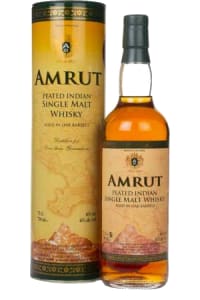 amrut peated single malt whisky