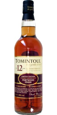 Tomintoul 12 Year Old Portwood Finish