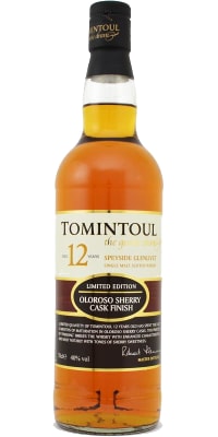 Tomintoul 12 Year Old Oloroso Sherry Cask