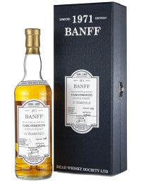 Banff 37 Year Old 1971 - Dead Whisky Society