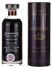 Edradour 12 Year Old 2010 Cask Strength Ibisco Decanter