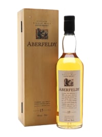 aberfeldy 15 year old flora & fauna