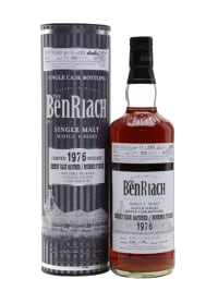 benriach 1976 37 year old bourbon finish cask #529