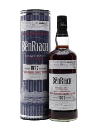benriach 1977 33 year old pedro ximenez sherry finish cask #1033