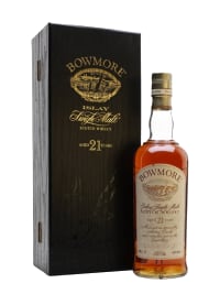 bowmore 21 year old bot.1990s