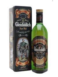 glenfiddich pure malt special old reserve clan macpherson bot.1980s