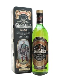 glenfiddich pure malt special old reserve clan macpherson bot.1980s
