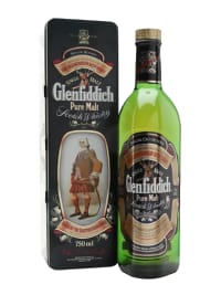 glenfiddich pure malt special old reserve clan montgomerie bot.1990s