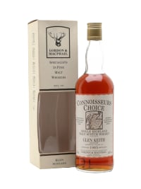 Glen Keith 1965 Map Label Connoisseurs Choice