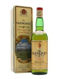glenlivet 12 year old bot.1980s