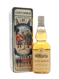 Glen Moray 12 Year Old - The Queen's Own Cameron - 1980s