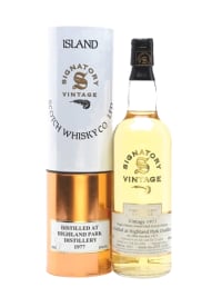 highland park 1977 23 year old signatory