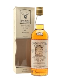 Kinclaith 1967 (Bottled 1992) Map Label - Connoisseurs Choice (Gordon and MacPhail)