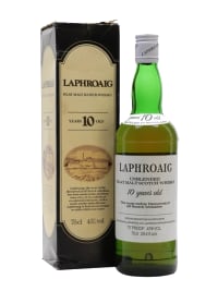 laphroaig 10 year old 1980s