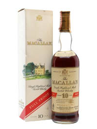 the macallan 10 year old - circa 1980