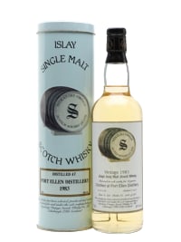 Port Ellen 14 Year Old 1983 (Casks 266 & 690) - Signatory Vintage