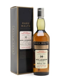 royal lochnagar 30 year old 1974 - rare malts