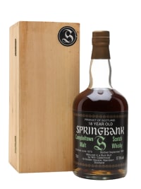 Springbank 18 Year Old 1973 - Rum Butt (Cadenhead's)