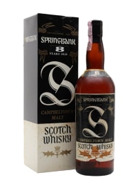 Glens Extra (Springbank) 8 Year Old - 1960s