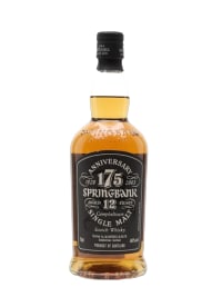springbank 12 year old - 175th anniversary edition
