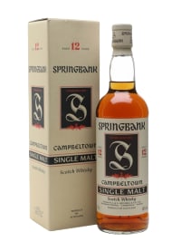 Springbank 12 Year Old (Bottled 1980s) - Red Thistle