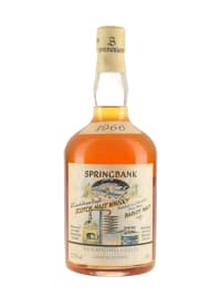 Springbank 1966 (Cask 473) - Local Barley