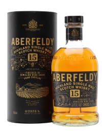 aberfeldy 15 year old cadillac french wine cask