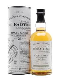 balvenie 21 year old single barrel