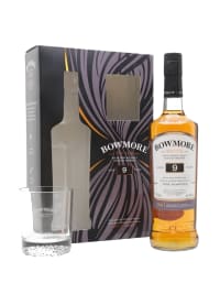bowmore 9 year old glass set