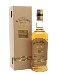 bowmore 1989 16 year old bourbon cask