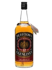 Dufftown-Glenlivet 12 Year Old - 1980s