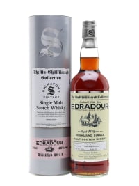 Edradour 10 Year Old 2011 (cask 250) - Un-Chillfiltered Collection (Signatory)