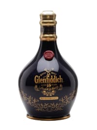 glenfiddich 18 year old ancient reserve blue spode decanter